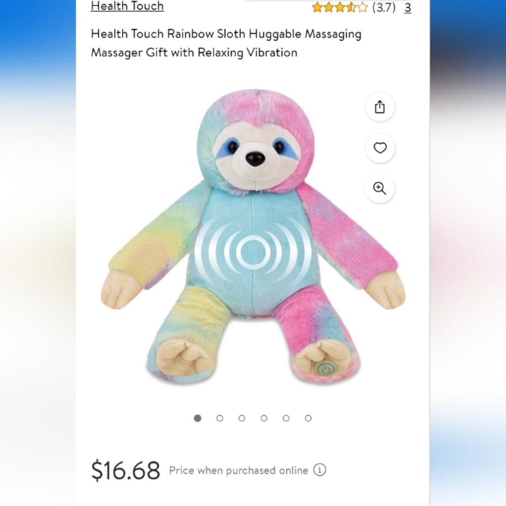 Massage Sloth Toy